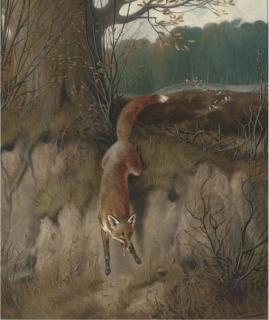 John Alfred Wheeler - The hunted fox