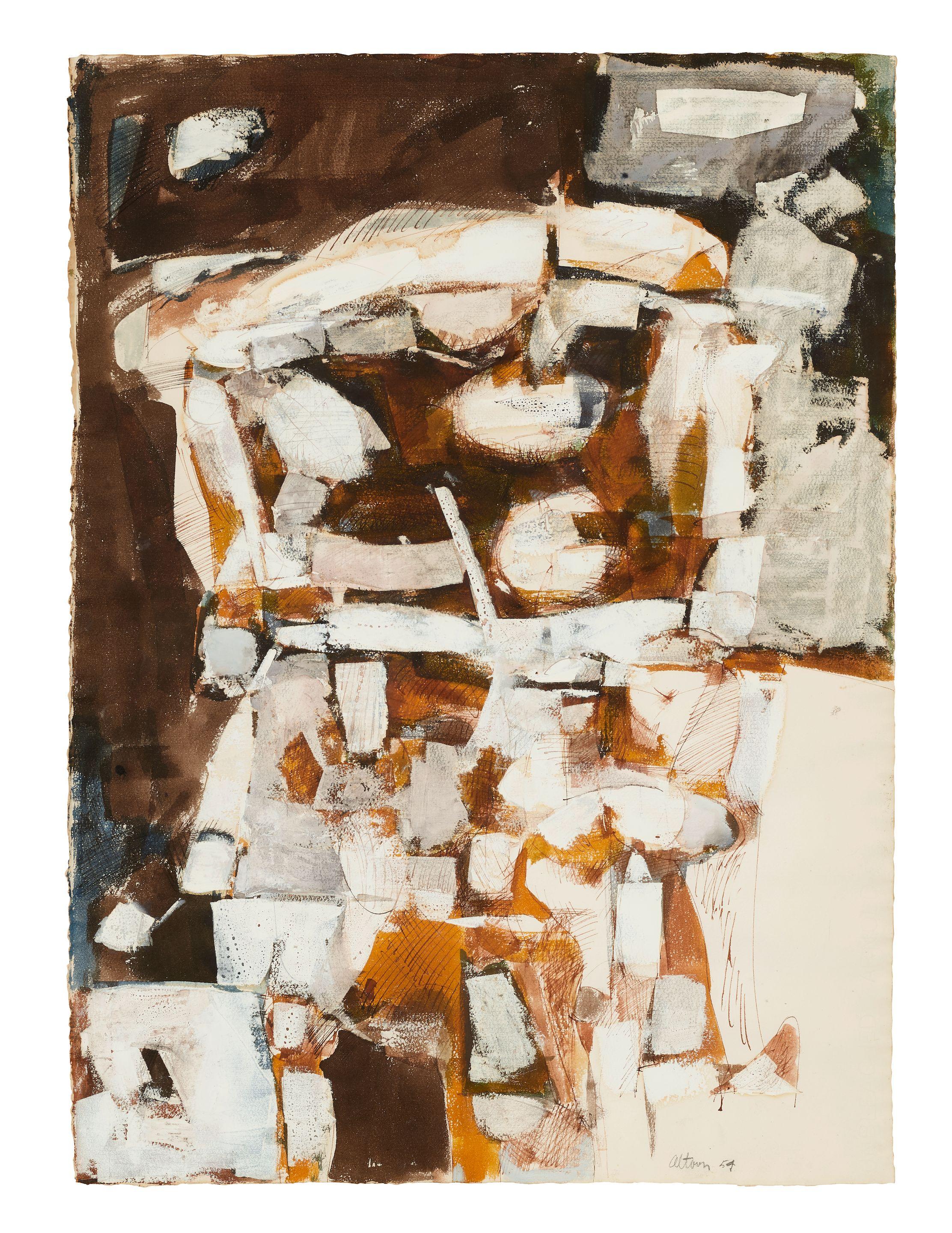 John Altoon - Untitled, 1954