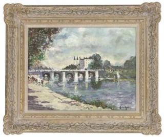 John Ambrose - On the Seine, Paris