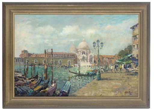 John Ambrose - Santa Maria Della Salute From Accross The Grand Canal, Venice