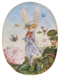 John Anster Fitzgerald - A flower fairy
