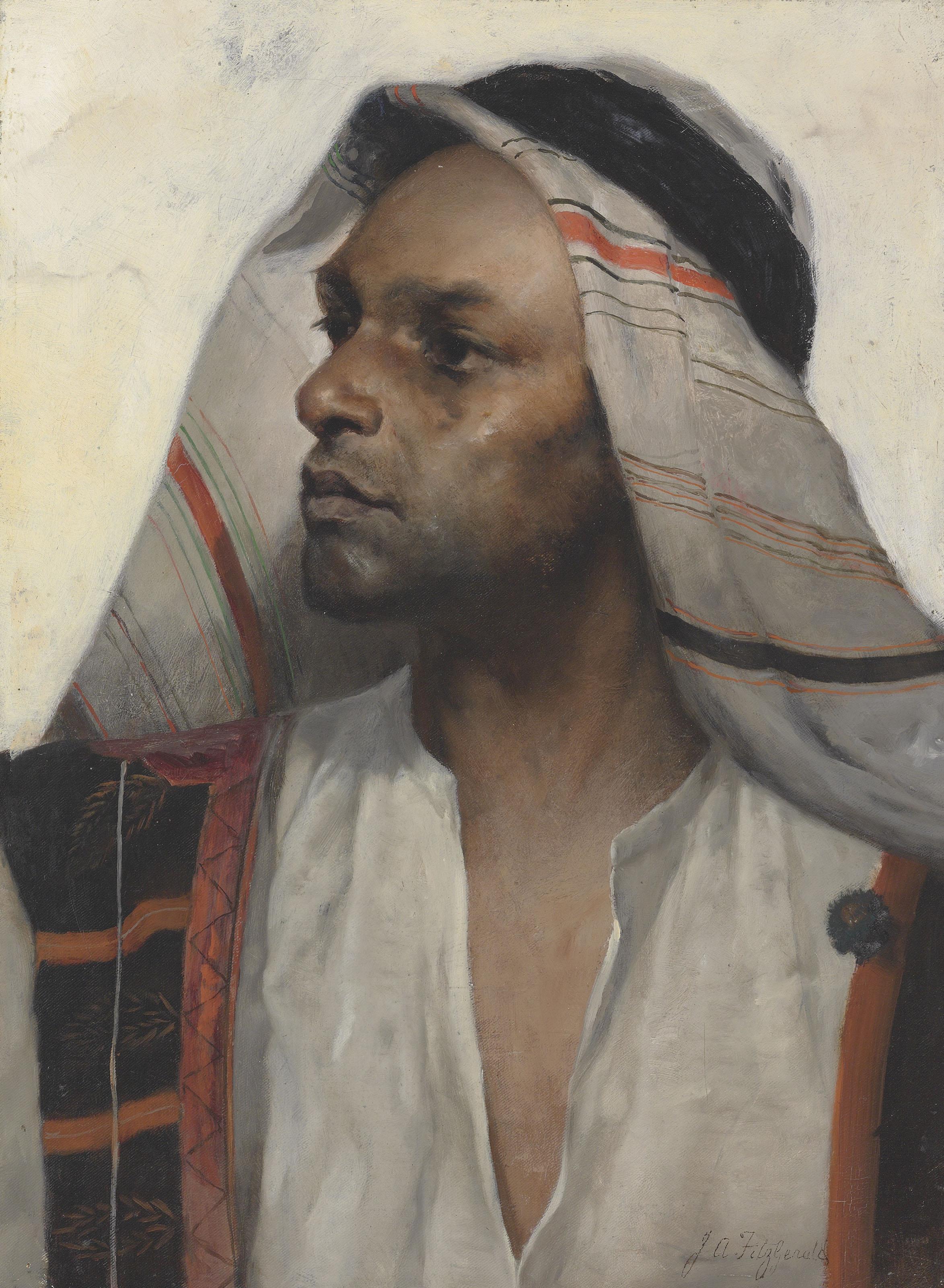 John Anster Fitzgerald - The Arab chief