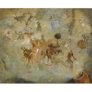 John Anster Fitzgerald - The Pipe Dream