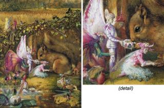 John Anster Fitzgerald - The Wounded Squirrel