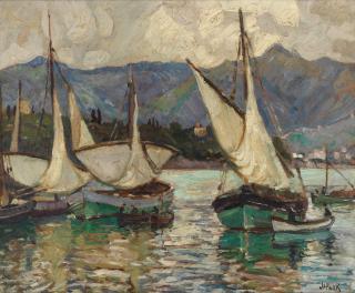John Anthony Park - \'A Grey Day, Santa Margherita\'