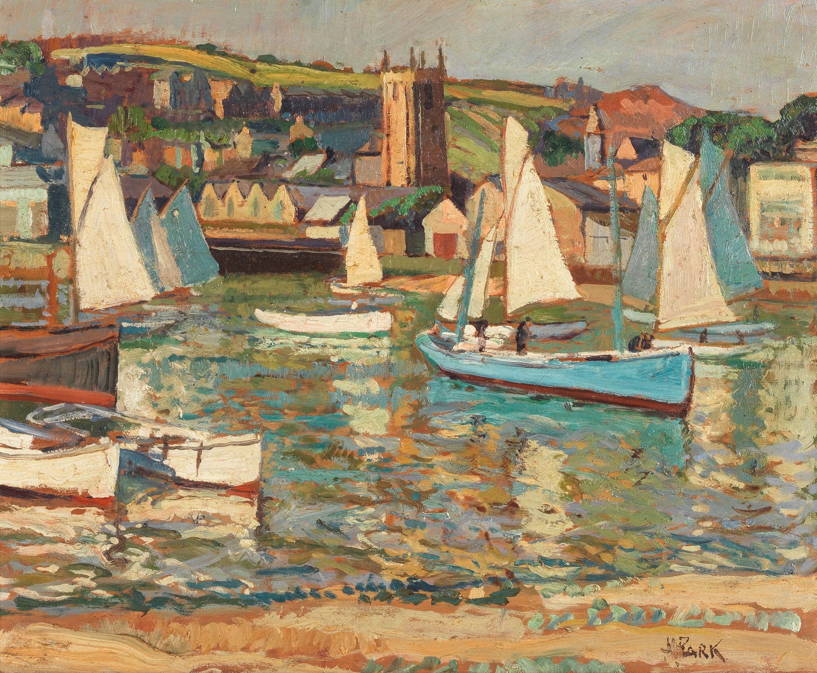 John Anthony Park - Boats in St. Ives Harbour