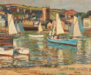 John Anthony Park - Boats in St. Ives Harbour