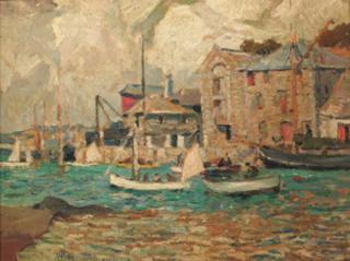 John Anthony Park - Boats in the Harbour