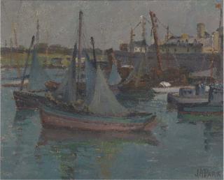 John Anthony Park - Harbour at Concarneau