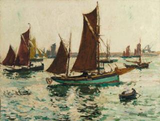 John Anthony Park - Harbour Scene