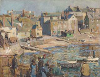 John Anthony Park - The harbour, St Ives