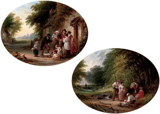 John Anthony Puller - A travelling peddler; and A picnic