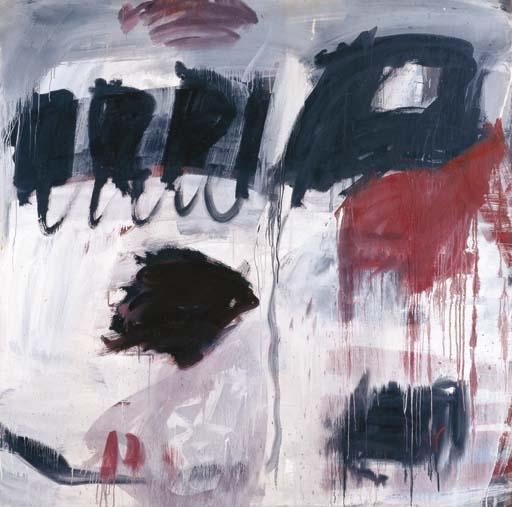 John Anthony Tuckson - Untitled (Red, Black And White)