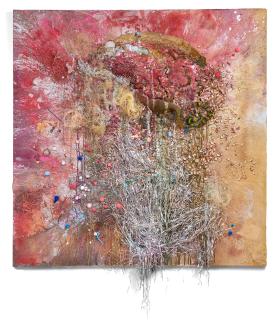 John Armleder - Pixie Wings, 2014