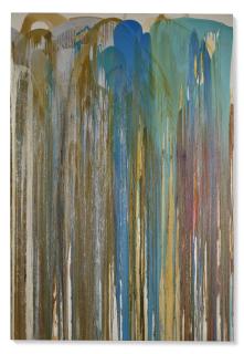 John Armleder - Pour Painting