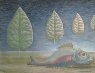 John Armstrong, A.R.A. - Fish in a Landscape
