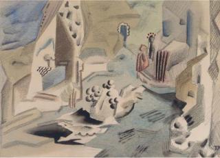 John Armstrong, A.R.A. - Surreal Landscape