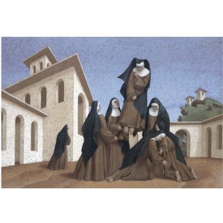 John Armstrong, A.R.A. - The Levitation Of St. Teresa