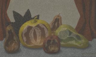 John Armstrong - Still Life With Pears, Apple And Squash