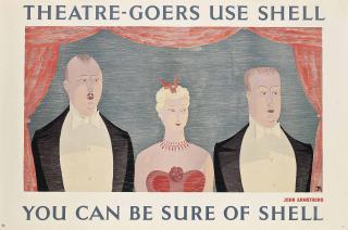 John Armstrong - THEATRE-GOERS USE SHELL