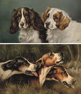 John Arnold Alfred Wheeler - Best friends; and Hounds on the scent