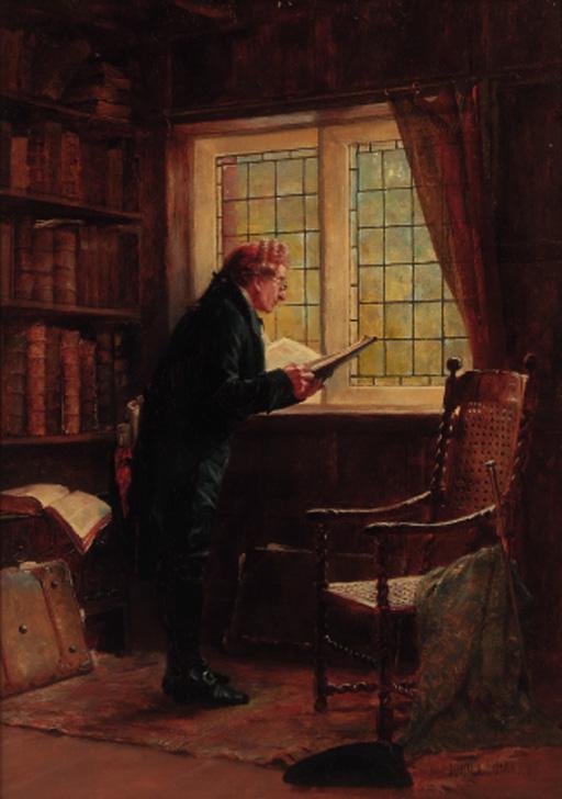 John Arthur Lomax, R.B.A. - A Favourite Author