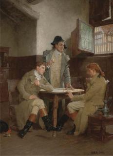 John Arthur Lomax, R.B.A. - Devil\'S Dice