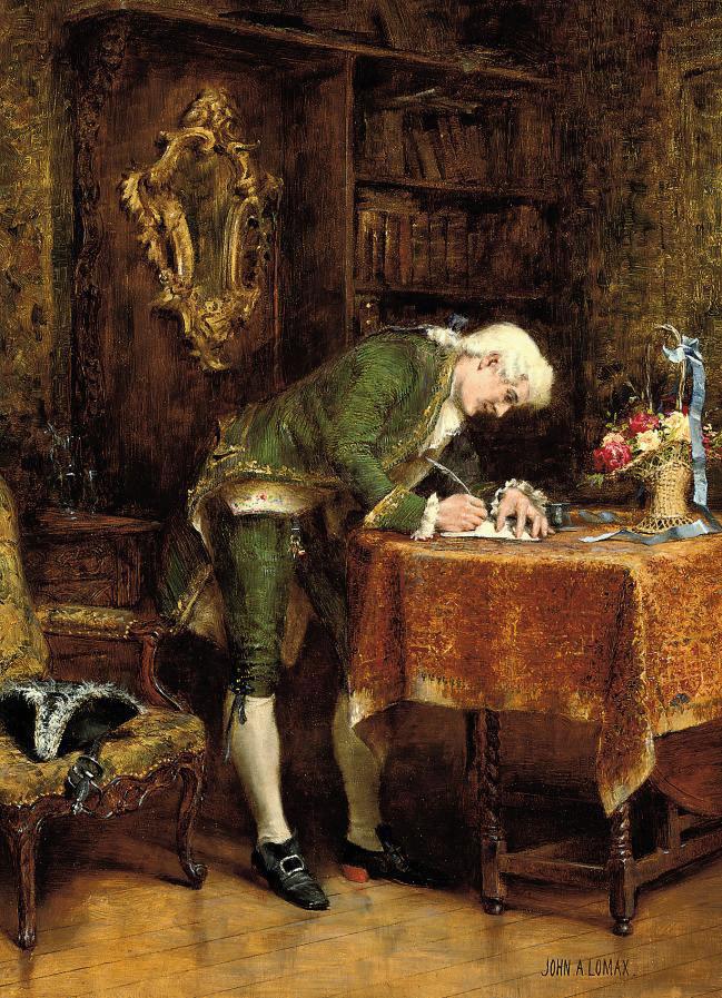 John Arthur Lomax, R.B.A. - For her birthday