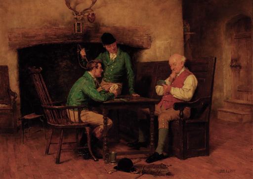 John Arthur Lomax, R.B.A. - In Doubt