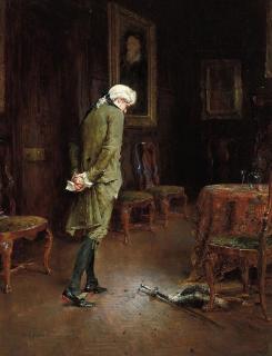 John Arthur Lomax, R.B.A. - The challenge