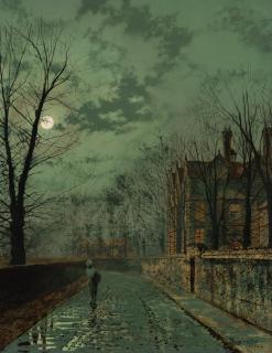 John Atkinson Grimshaw - A lane near Chester