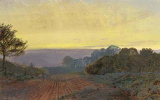 John Atkinson Grimshaw - Autumn Twilight