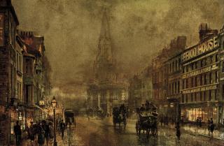 John Atkinson Grimshaw - Blackman Street, Borough
