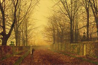 John Atkinson Grimshaw - British A Golden Idyll