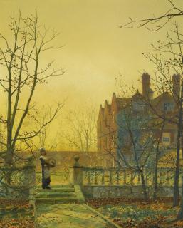 John Atkinson Grimshaw - British autumn Gold