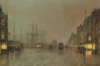 John Atkinson Grimshaw - \'Canny Glasgow\'