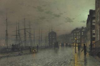 John Atkinson Grimshaw - Clyde shipping