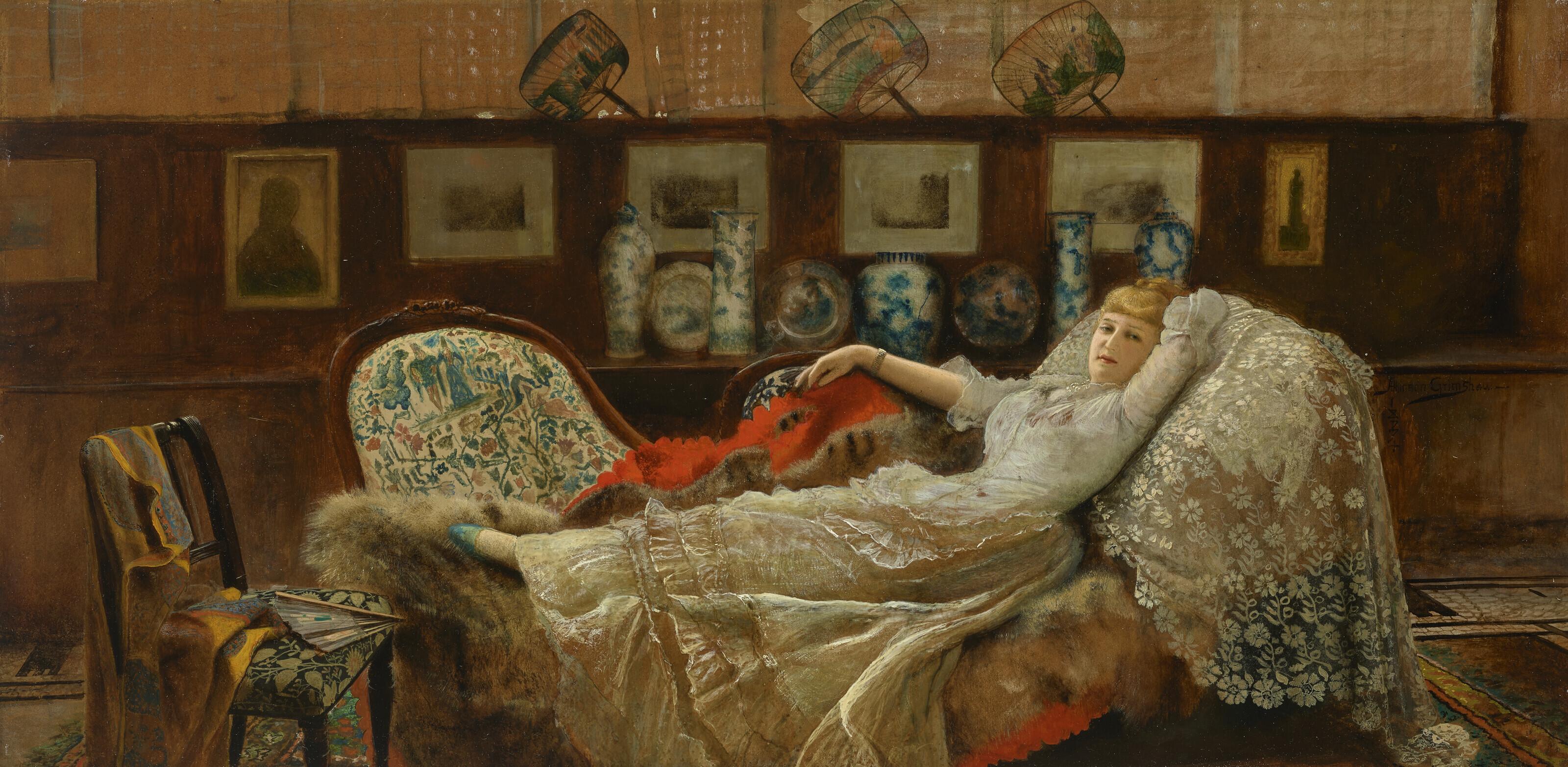 John Atkinson Grimshaw - Day Dreams