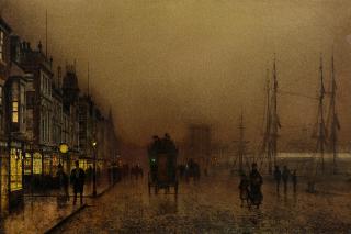 John Atkinson Grimshaw - Glasgow Docks