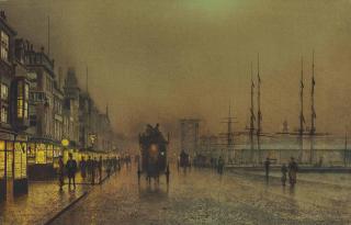 John Atkinson Grimshaw - Glasgow Docks