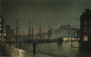 John Atkinson Grimshaw - Greenock Shipping