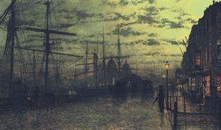 John Atkinson Grimshaw - Humber Docks, Hull