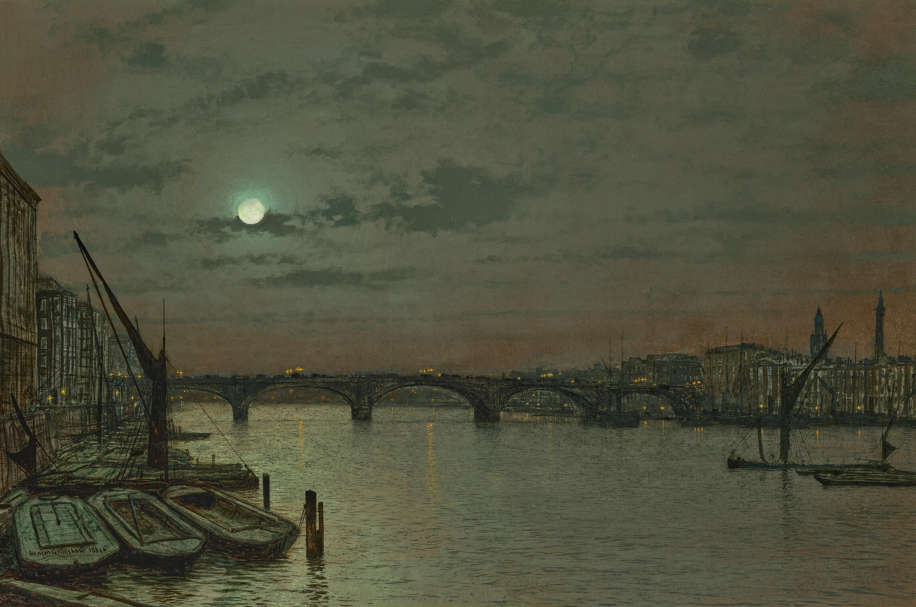 John Atkinson Grimshaw - London Bridge