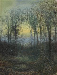 John Atkinson Grimshaw - Lovers in a wood