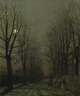 John Atkinson Grimshaw - Moonlight and Shadow