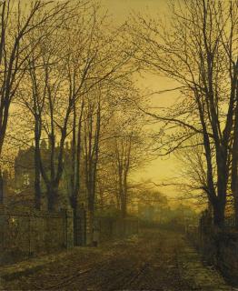 John Atkinson Grimshaw - October After Glow