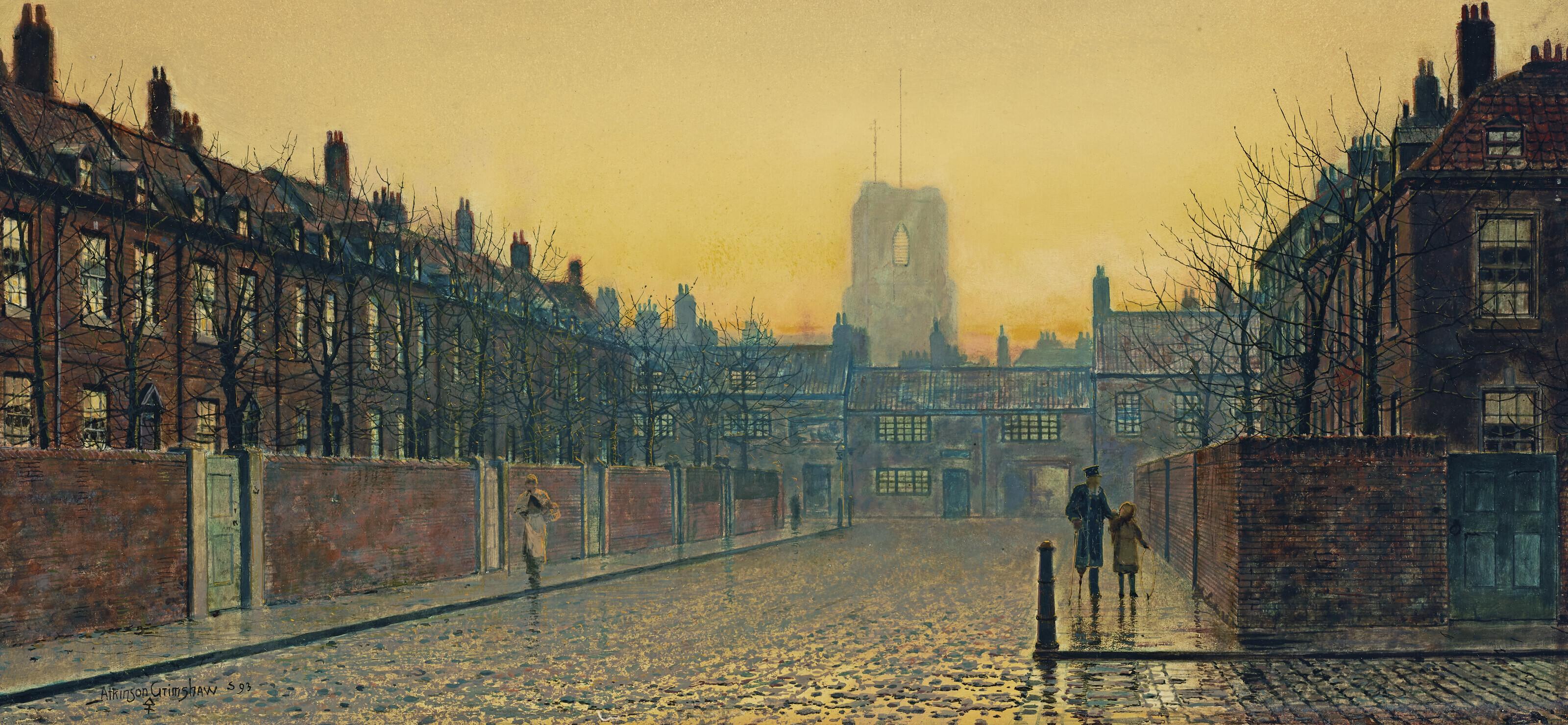 John Atkinson Grimshaw - Old Chelsea