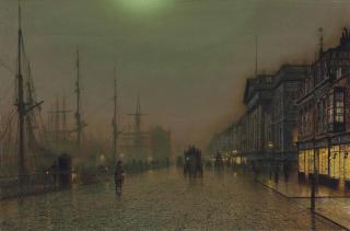 John Atkinson Grimshaw - Reekie, Glasgow