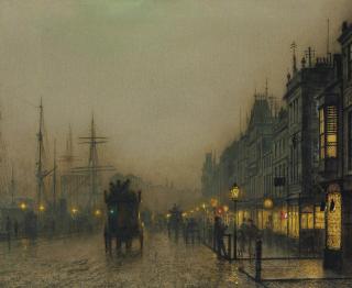 John Atkinson Grimshaw - Reekie, Glasgow