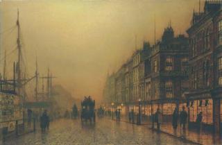 John Atkinson Grimshaw - Reekie, Glasgow